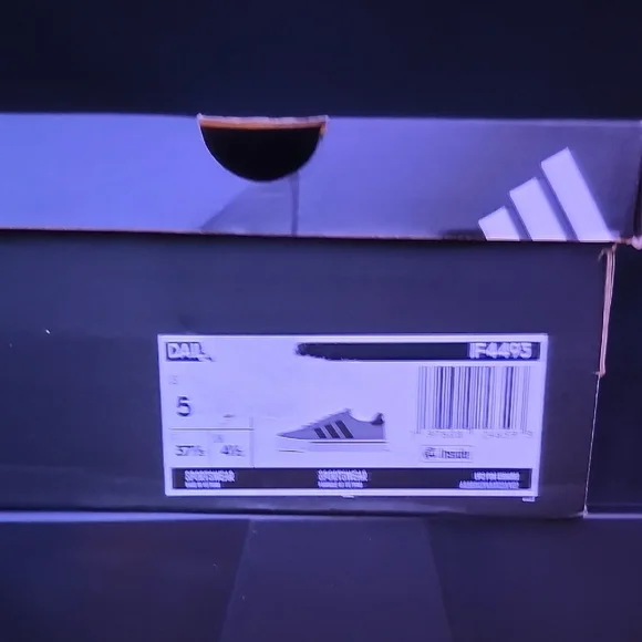 Adidas Gray and Black Sneakers - Picture 3 of 3